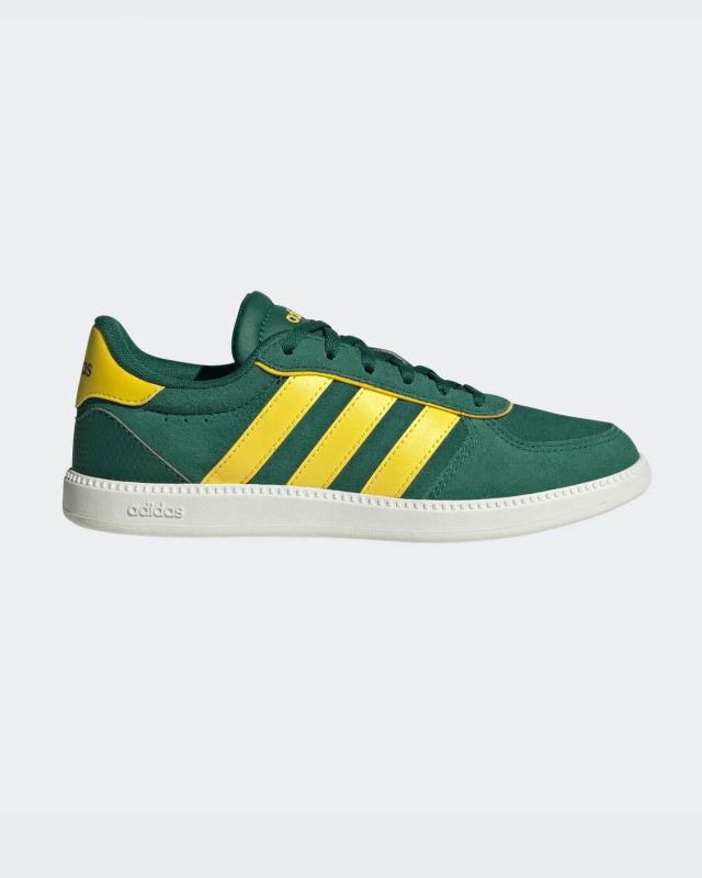 Prodotto: ADIDAS – SNEAKERS BREAKNET SLEEK PER BAMBINI  VERDE / GIALLA – JS0134