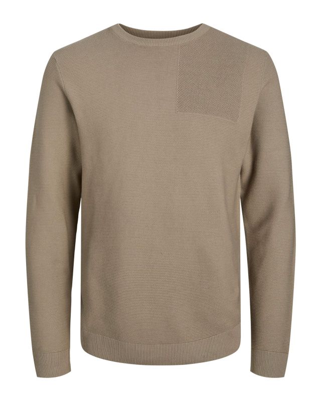 Prodotto: JACK&JONES - MAGLIA MARRONE UOMO A GIROCOLLO
