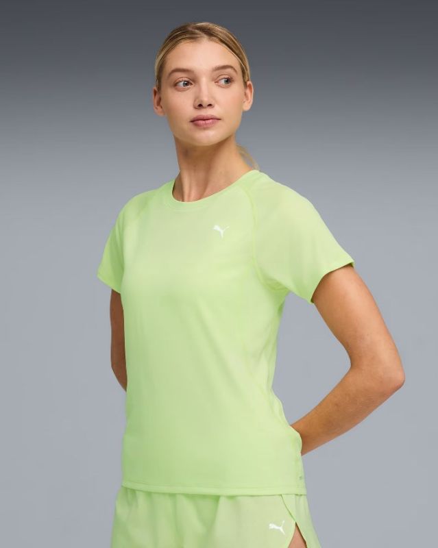 Prodotto: PUMA - T-SHIRT GIALLO FLUO  RUN VELOCITY TEE (POLY) DA DONNA, 526578-38