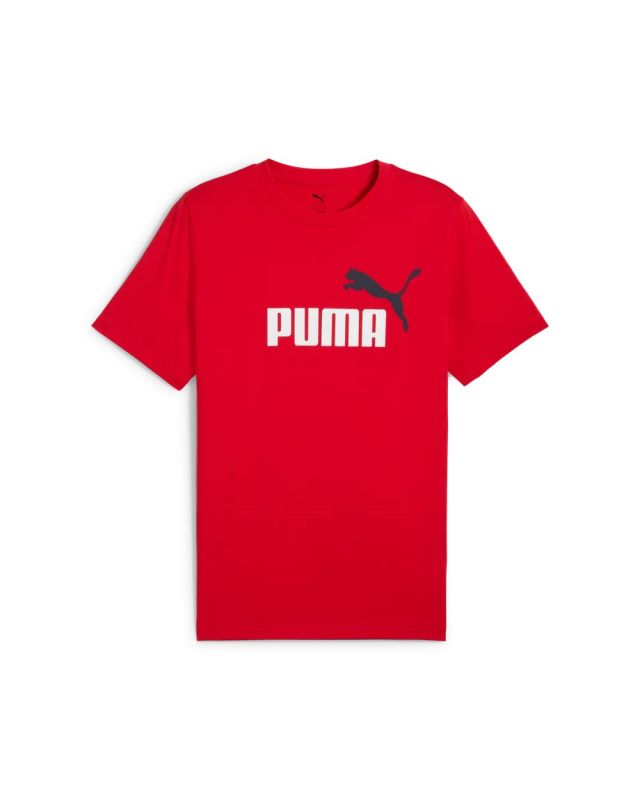 Prodotto: PUMA - T-SHIRT ROSSA ESSENTIAL 2 COLOR N. 1 LOGO DA UOMO, 684708-11