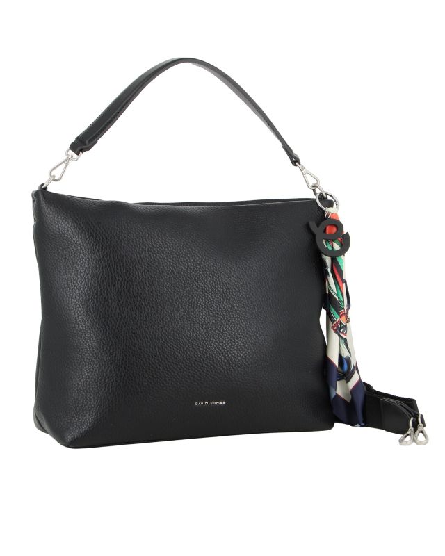 Prodotto: HOBO BAG A SPALLA 1MAN. C/CHARM+FOULARD