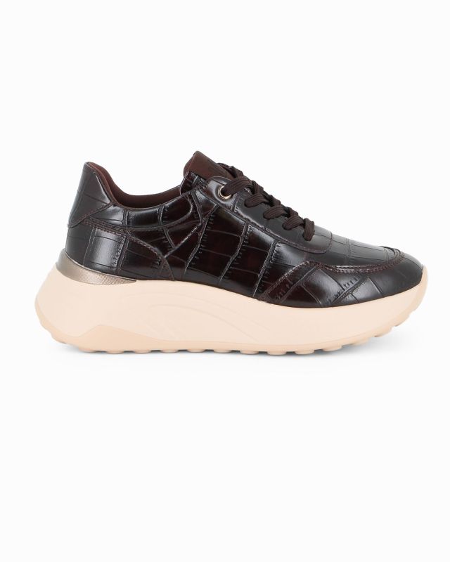 Prodotto: MISS GLOBO - Scarpa marrone in cocco con lacci