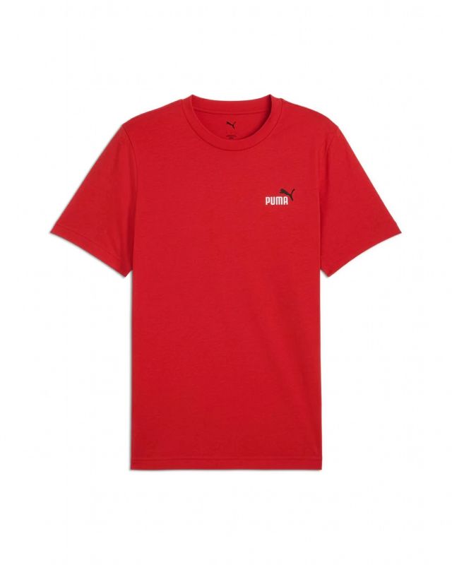 Prodotto: PUMA - T-SHIRT ROSSA ESSENTIAL 2 COLOR SMALL LOGO DA UOMO, 684717-11