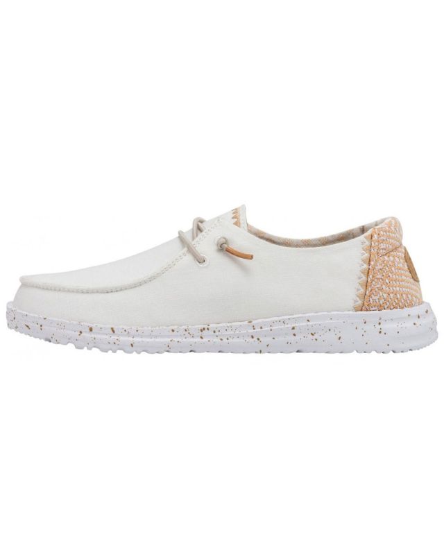 Prodotto: HEY DUDE- SCARPA WENDY CHAMBRAY WOVEN,  BIANCA - 40059-1KJ