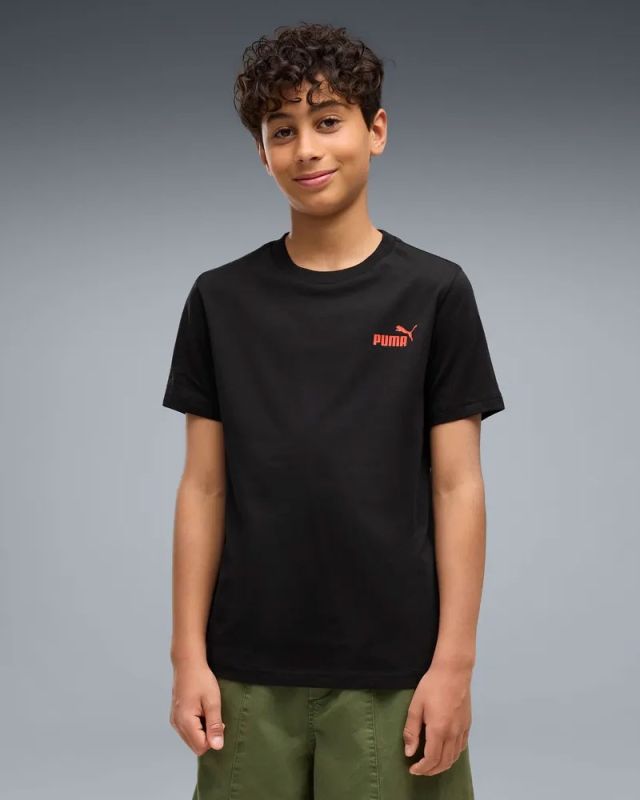 Prodotto: T-SHIRT MM ESS LOGO LAB BRAND BACK BLACK