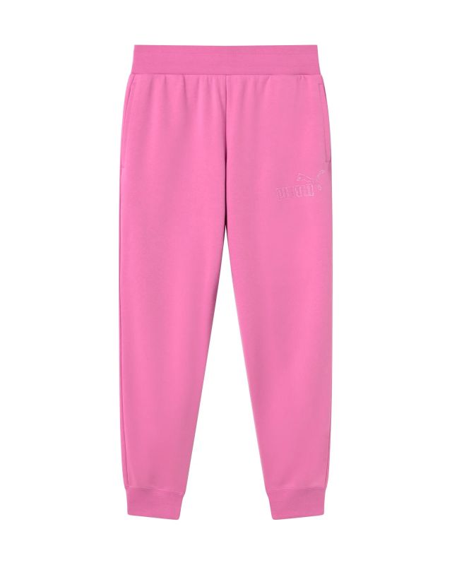 Prodotto: PUMA - PANTALONE ESSENTIAL ROSA DA DONNA CON LOGO STRASS PER ALLENAMENTO, 693547-74