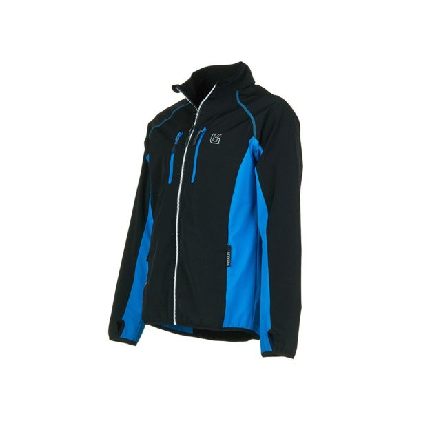 Prodotto: UNIVERS - GIACCA DA OUTDOOR NERA E BLU IDROREPELLENTE