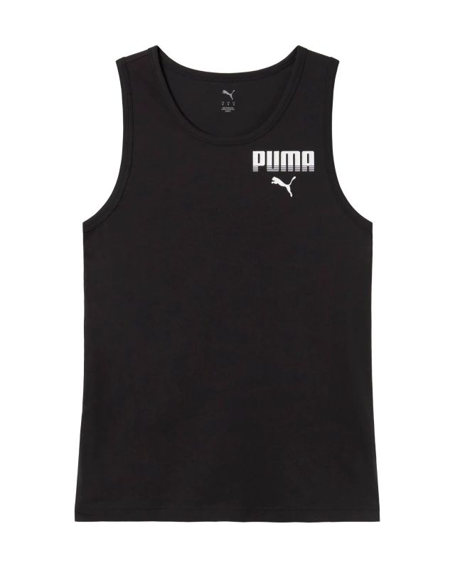 Prodotto: PUMA - CANOTTA NERA ESSENTIAL GRAPHIC TANK  DA UOMO, 694933-01