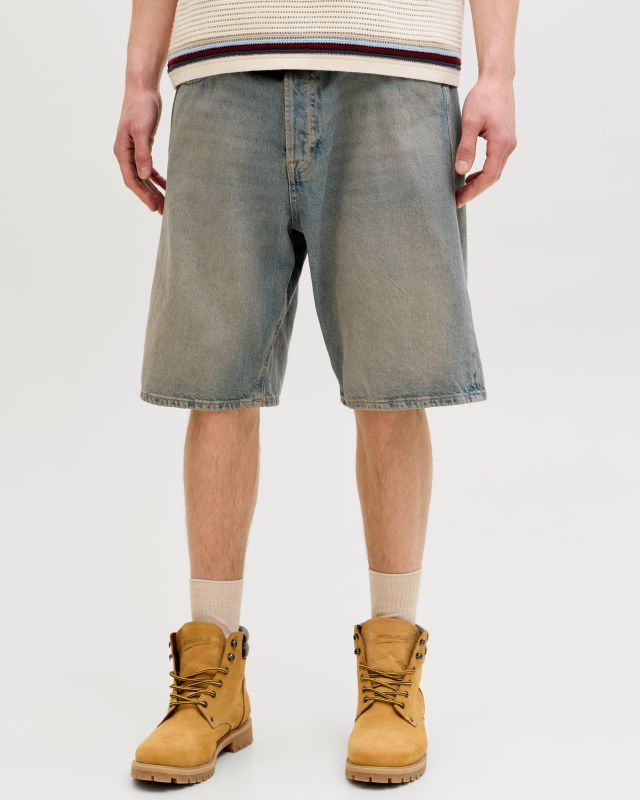 Prodotto: JACK & JONES - BERMUDA IN JEANS BAGGY ALEX BLUE DENIM DA UOMO