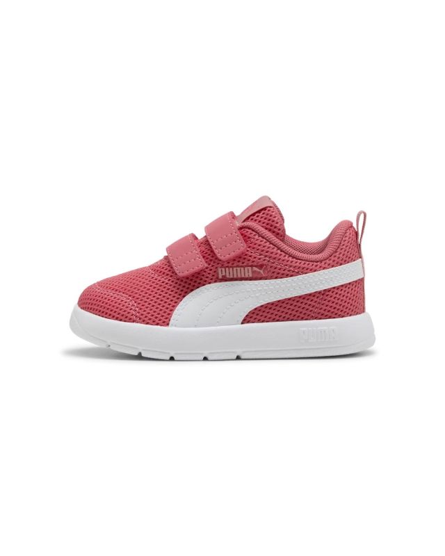 Prodotto: PUMA - SNEAKERS KIDS COURTFLEX V3 MESH TD  BIANCA E ROSA DAL 20 AL 23, 398086-21