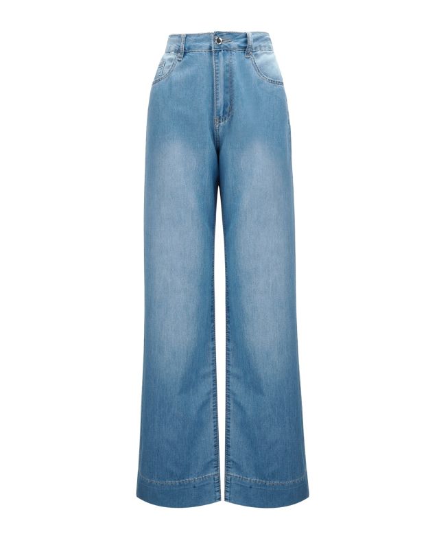 Prodotto: BACHATA - Jeans wide leg blu chiaro