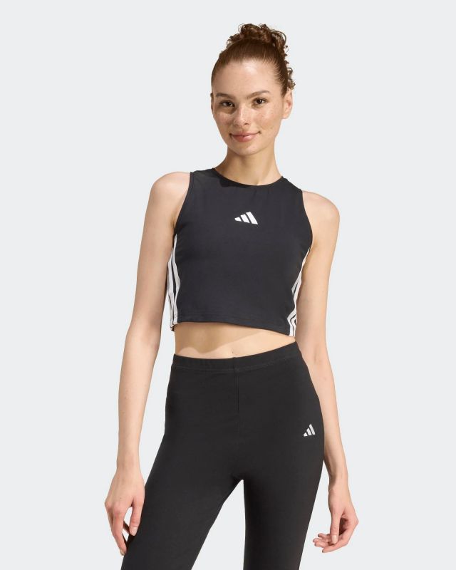 Prodotto: ADIDAS - CANOTTA CROPPED NERA IMBOTTITA DA DONNA -  KC5181
