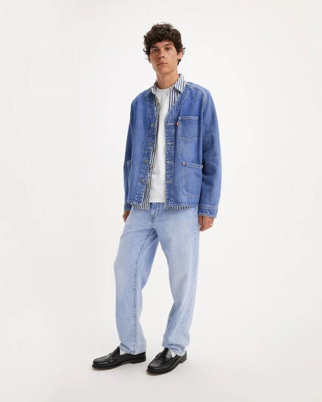 Prodotto: JEANS LOOSE STRAIGHT CHECK LT.INDIGO