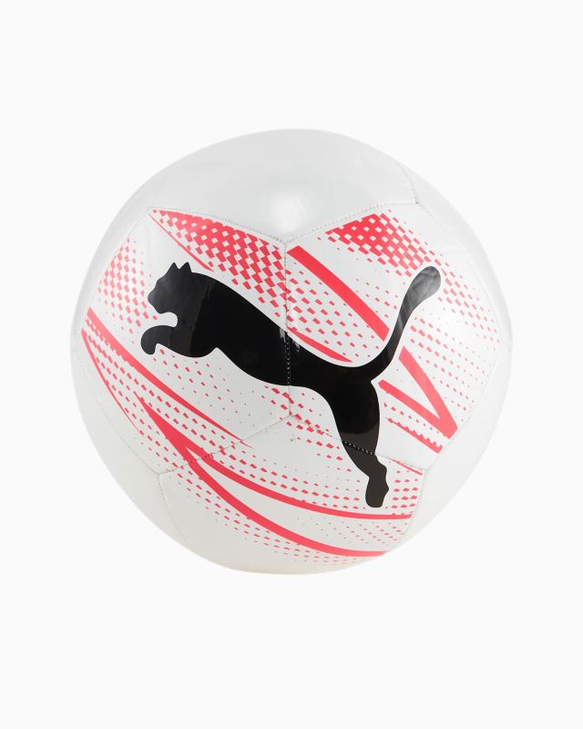 Prodotto: PUMA - PALLONE DA CALCIO BIANCO E ROSSO CON LOGO NERO - ATTACANTO MISURA 5, 08407301