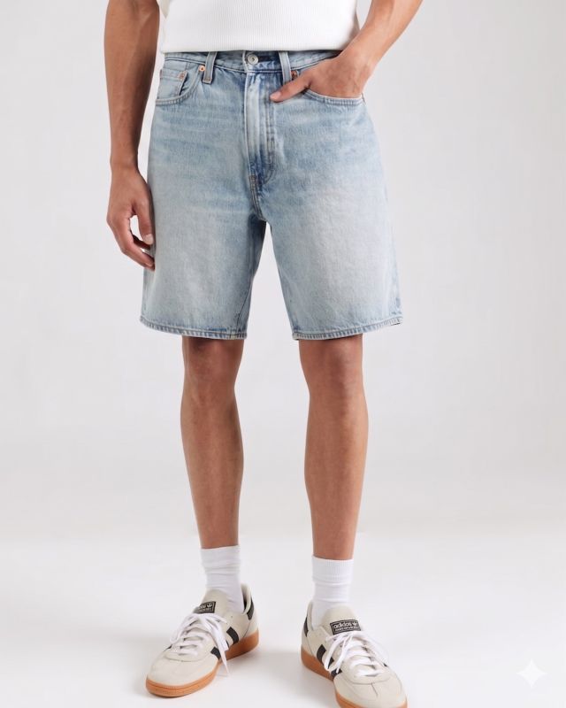 Prodotto: SHORT 468 LOOSE LIGHT WORKOUT LT.INDIGO