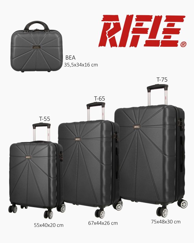 Prodotto: TROLLEY ABS DISEGNO EFFETTO RAGGI SOLE
