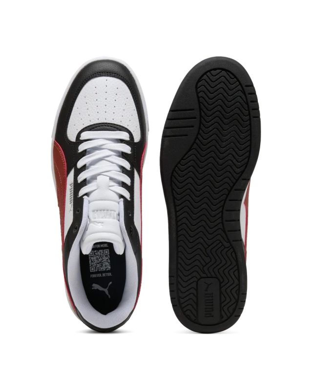 Prodotto: PUMA - SNEAKERS CAVEN III BIANCA, ROSSA E NERA DA UOMO, 404484-08