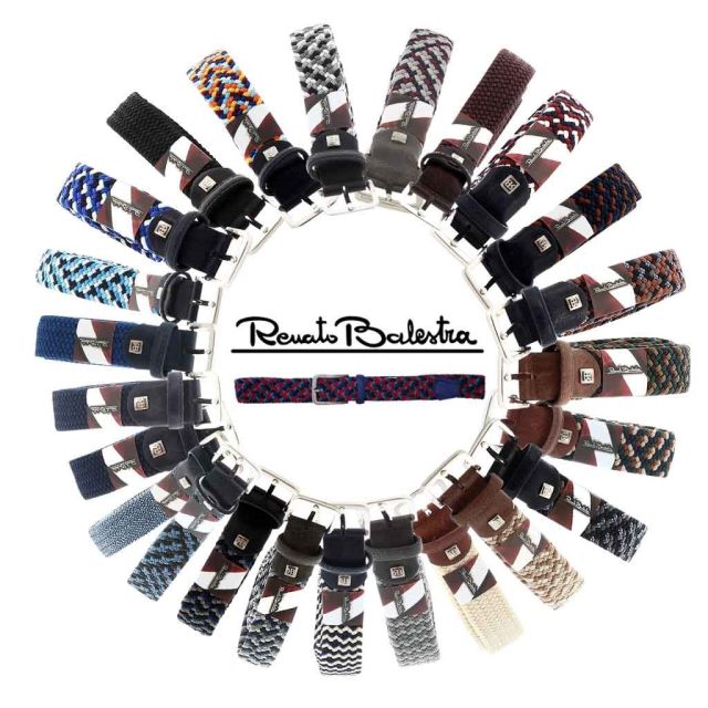 Prodotto: RENATO BALESTRA- Cintura elastica intrecciata