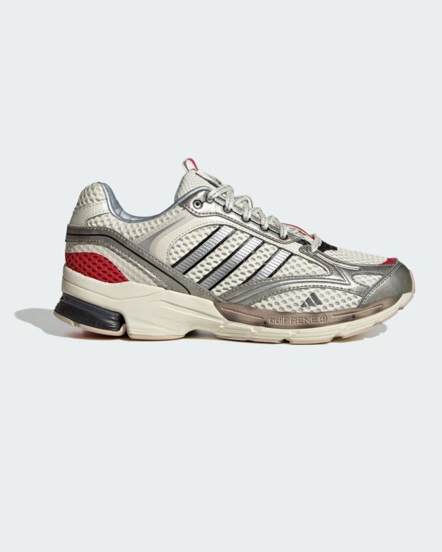 Prodotto: ADIDAS - SNEAKERS SPIRITAIN 2000 BIANCHE CON DETTAGLI GRIGI, NERI E ROSSI  DA UOMO,  KK2924
