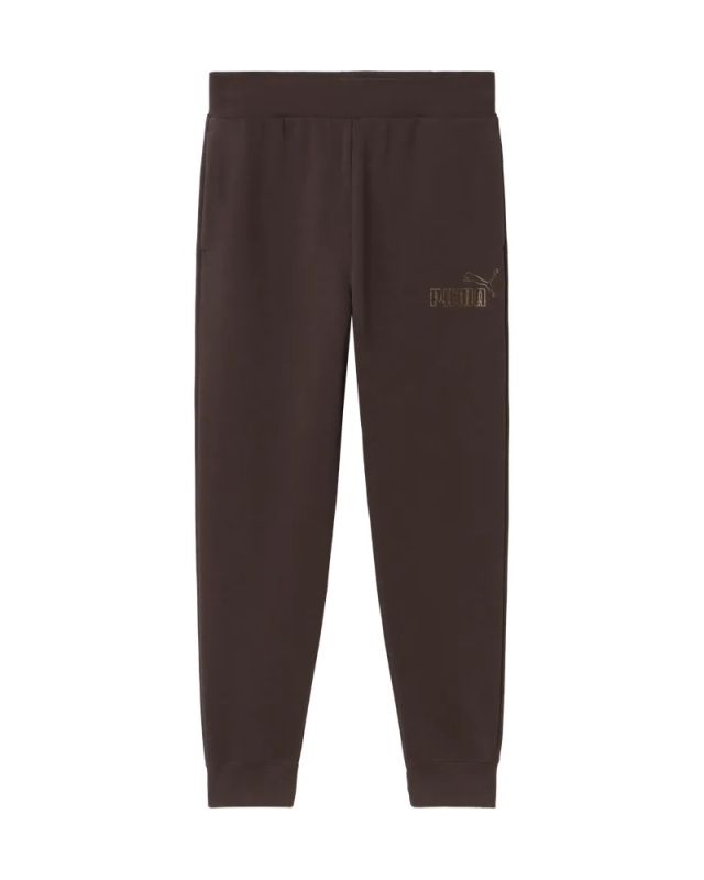Prodotto: PANTALONE ESS+RHINESTONE FL CHOCOLATE