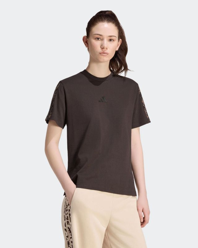 Prodotto: T-SHIRT MM AOP 3S SJ TEE BROWN-LEOP