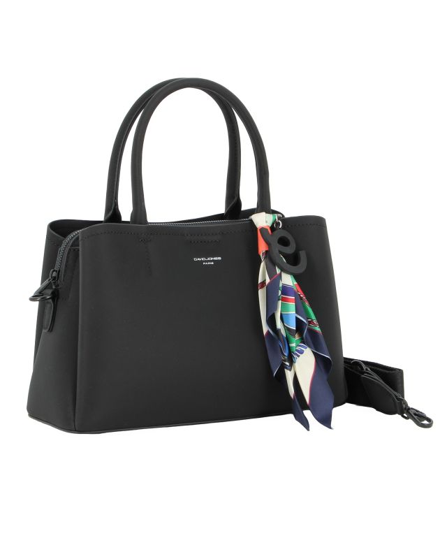 Prodotto: BORSA A MANO 2MANICI C/CHARM+FOULARD