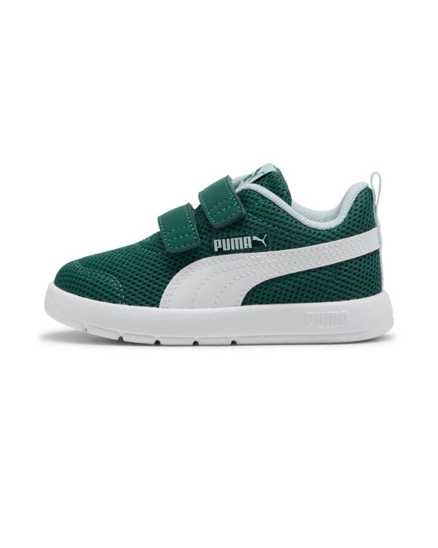 Prodotto: PUMA - SNEAKERS KIDS COURTFLEX V3 MESH TD  BIANCA E VERDE DAL 20 AL 23, 398086-18
