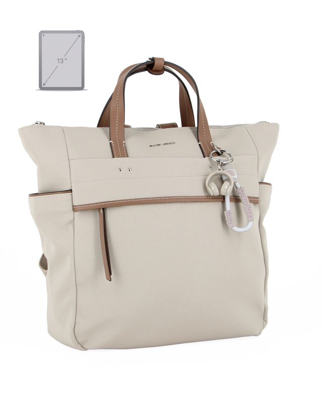 Prodotto: TOTE BAG 2MAN.TASCA FRONT.+2LAT.C/CHARM