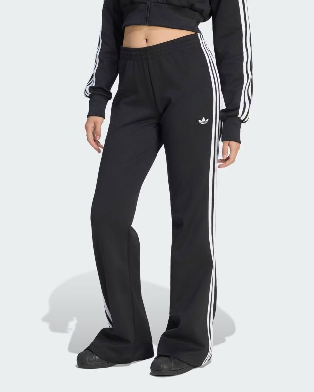 Prodotto: ADIDAS -PANTALONE TUTA  A ZAMPA  NERO CON DETTAGLI BIANCHI DA DONNA, KQ6424