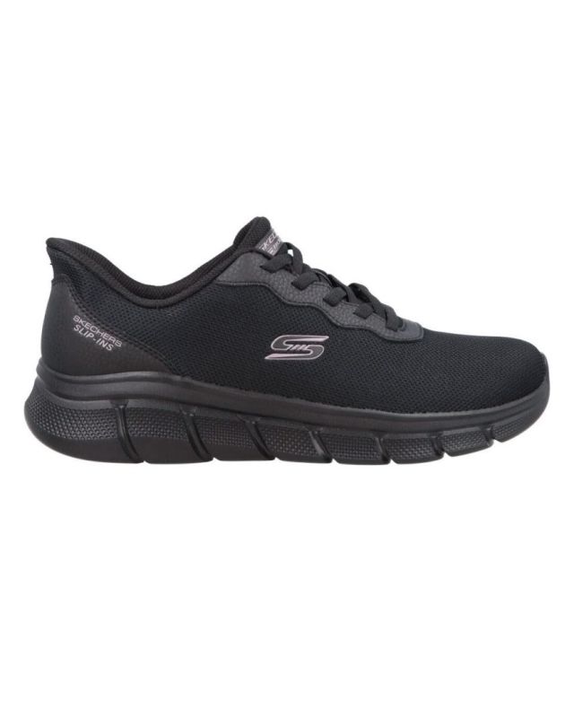 Prodotto: SKECHERS - BOBS B FLEX - FLEX LUCY - Sneakers nera con tomaia in mesh