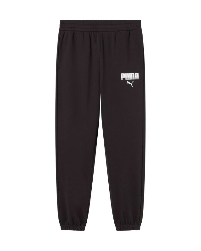 Prodotto: PUMA - PANTALONI NERI UOMO ESSENTIAL GRAPHIC DA ALLENAMENTO 694944-01