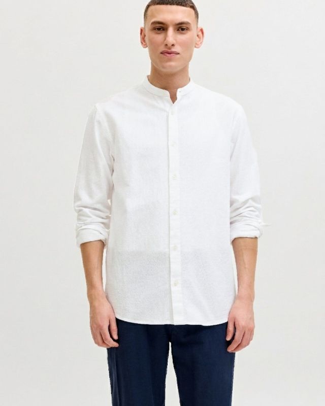 Prodotto: JACK & JONES -CAMICIA MANICA LUNGA BIANCA DA UOMO