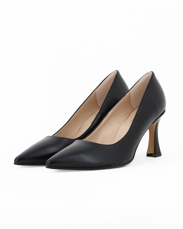 Prodotto: MISS GLOBO - Décolleté nera a punta, tacco 8CM - MADE IN ITALY