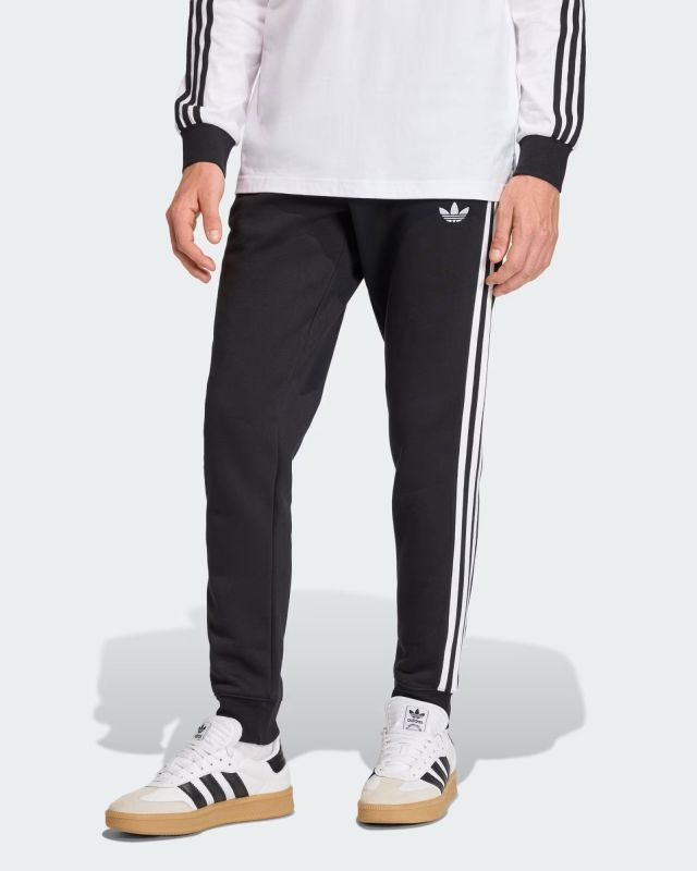 Prodotto: ADIDAS - PANTALONE TUTA 3S PT NERO CON DETTAGLI BIANCHI DA UOMO, KE3562