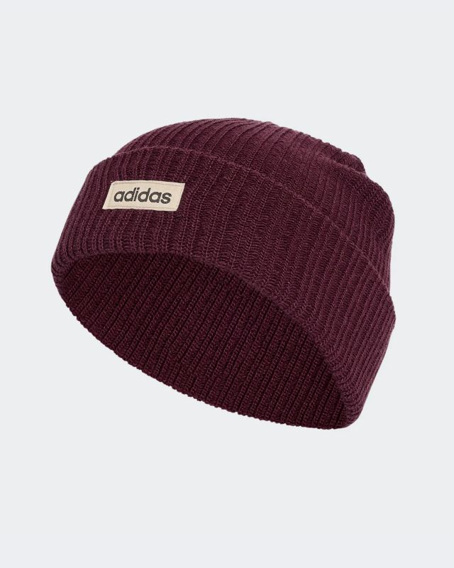 Prodotto: BERRETTO LIN BEANIE CUFF BURGUNDY