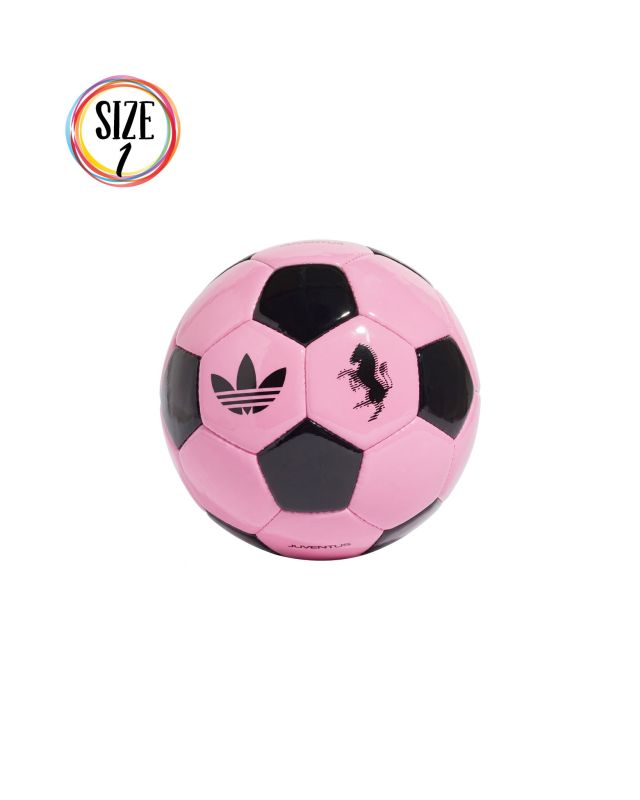 Prodotto: ADIDAS - PALLONE JUVENTUS MINI  ROSA E NERO MISURA 1, KE5117