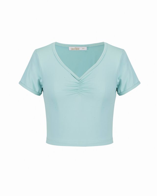Prodotto: BACHATA - Tshirt manica corta azzurro