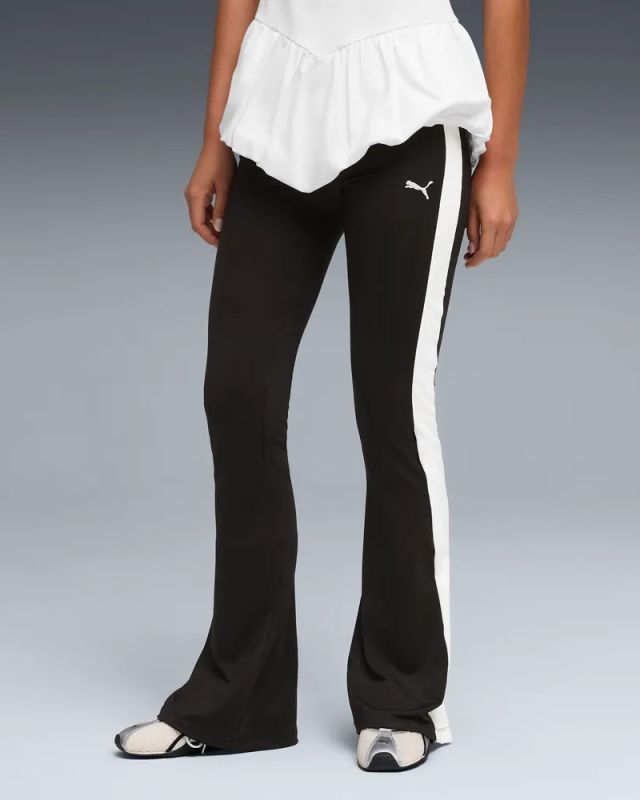 Prodotto: PUMA - LEGGINGS  DONNA NERI T7 FLARED POPPER TIGHTS, 634560-01