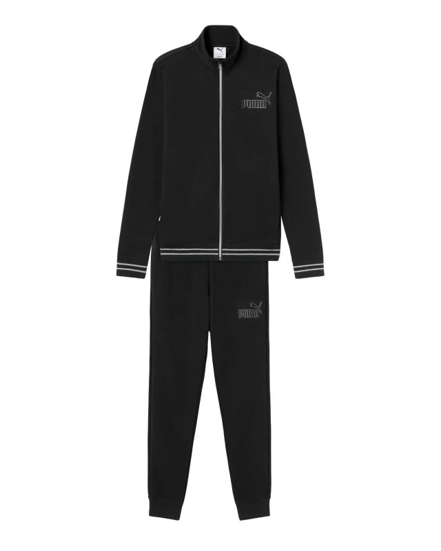 Prodotto: PUMA -TUTA COMPLETA NERA  ESSENTIAL RHINESTONE LOGO FZ SUIT DA DONNA, 693559-01