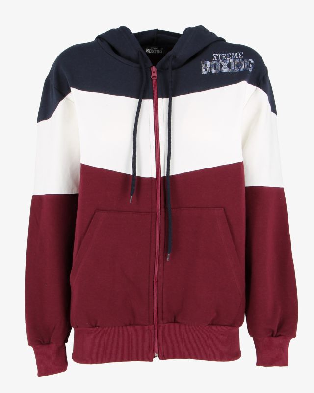 Prodotto: DONNA FELPA CON ZIP E CAPPUCCIO