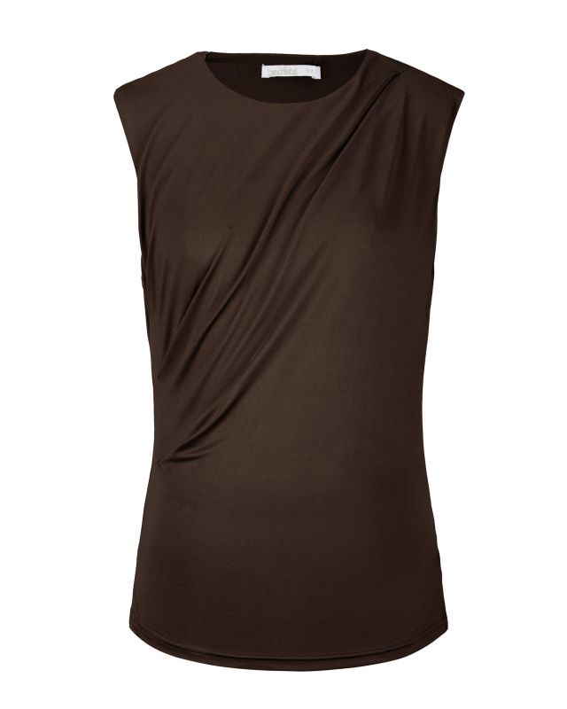 Prodotto: BACHATA - Tshirt smanicata marrone