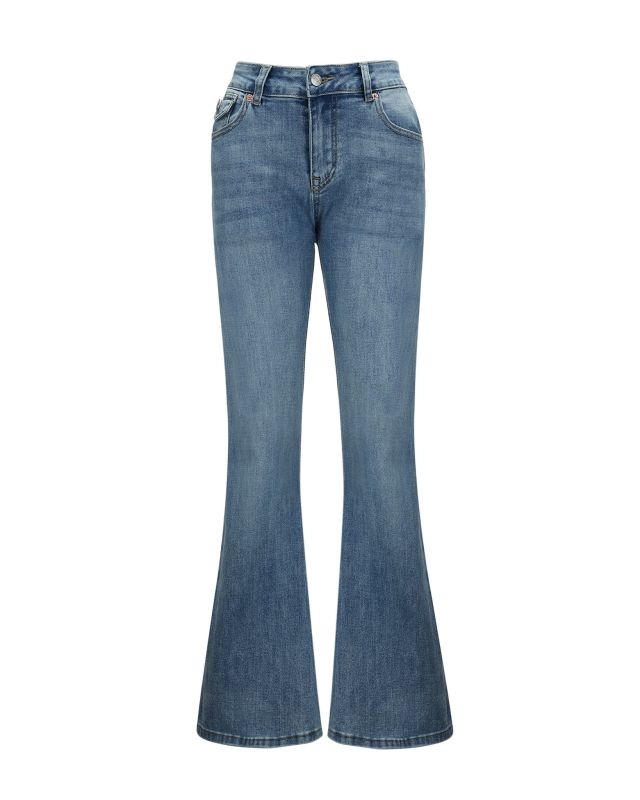 Prodotto: BACHATA - Jeans a zampa denim blu medio