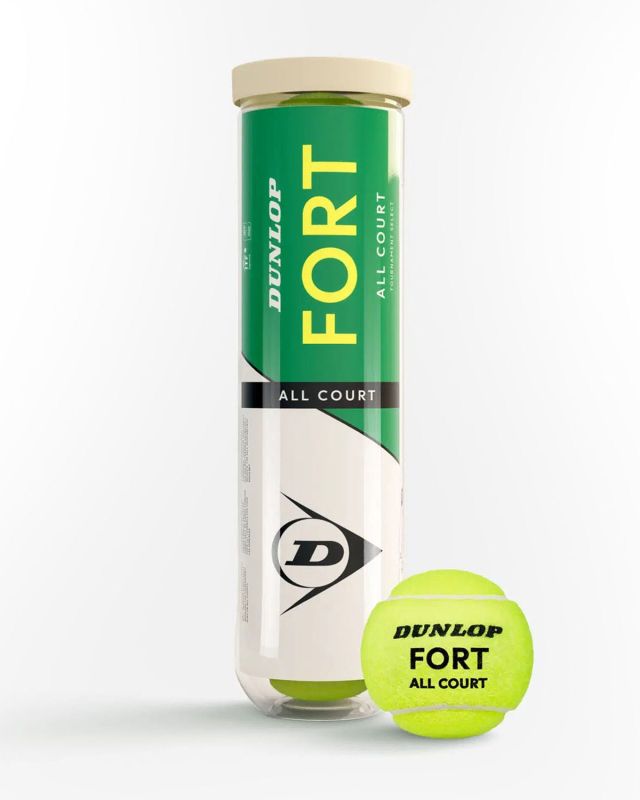 Prodotto: DUNLOP - PALLINE TENNIS FORT ALL COURT NEW (4PALLE) - 601607