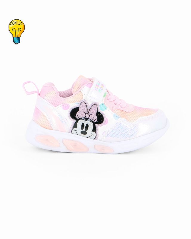 Prodotto: PAW PATROL - Sneakers rosa da bimba con luci e strappo, numerata 20/25