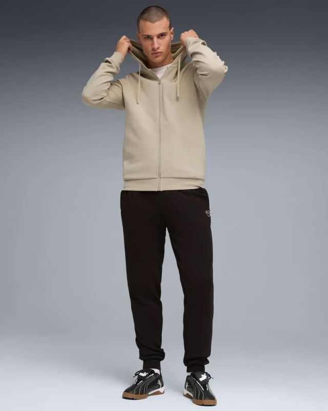 Prodotto: PUMA - TUTA COMPLETA ESSENTIAL ELEVATED DA UOMO FELPA FULL ZIP CON CAPPUCCIO 691771-61