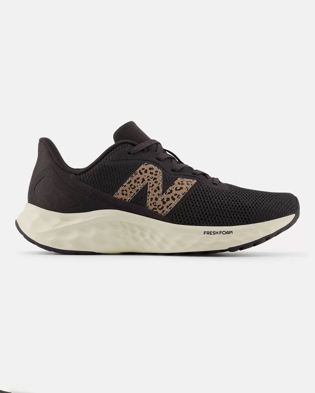 Prodotto: NEW BALANCE -  SCARPA DA RUNNING NERA CON DETTAGLI LEOPARDATI DA DONNA, WARISIK4