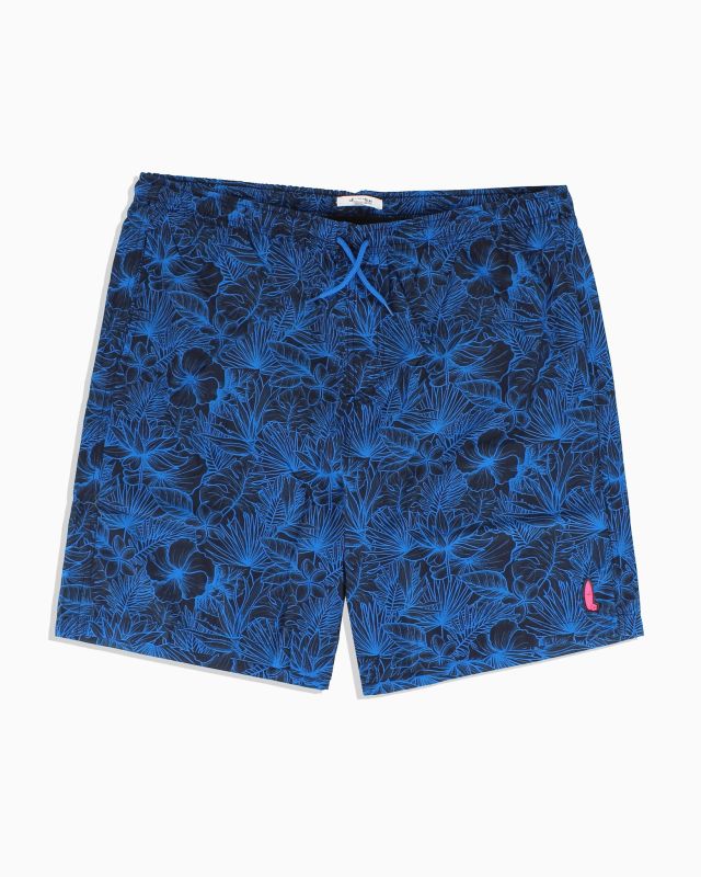 Prodotto: WAIKIKI RUN - BOXER MARE NERI CON DETTAGLI GRAFICI BLU SCURO  ELETTRICI DA UOMO, MARTE