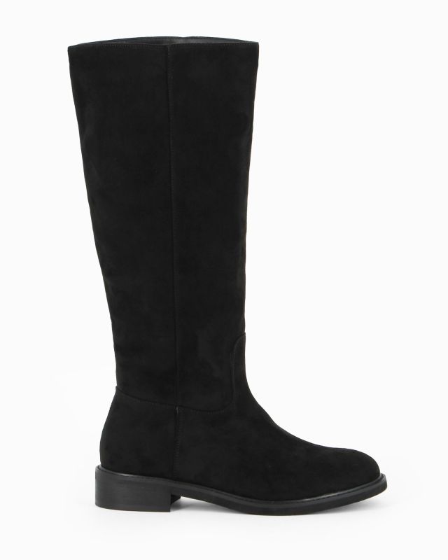 Prodotto: MISS GLOBO - Stivale nero con zip laterale, tacco 3CM