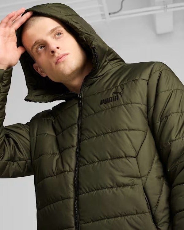 Prodotto: PUMA - GIUBBINO VERDE CON CAPPUCCIO DA UOMO 848938-70