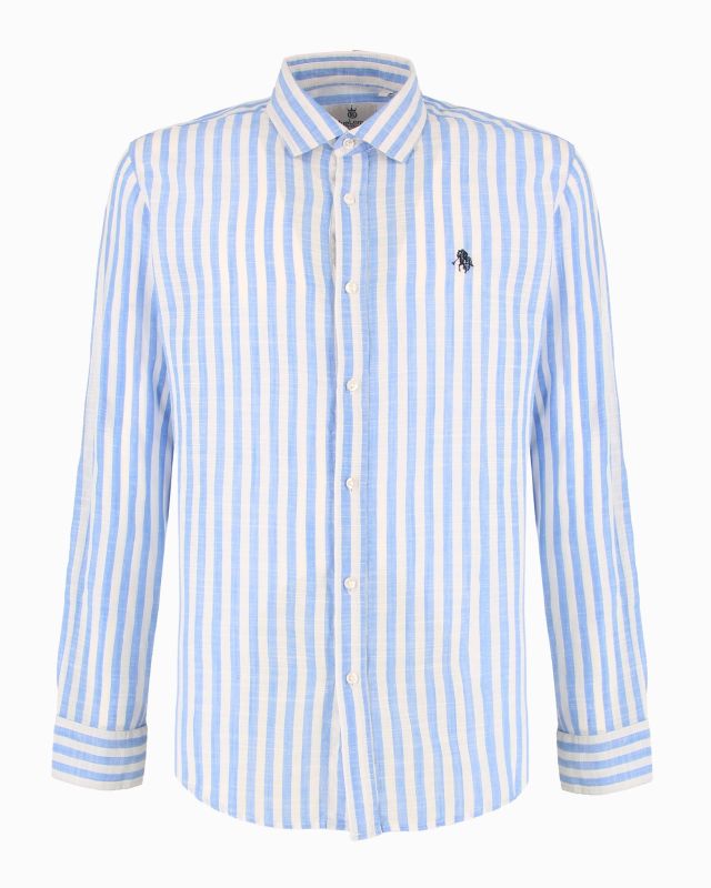 Prodotto: CAMICIA ML RIGA GRANDE MISTO LINO